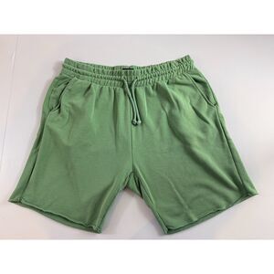 H&M Regular Fit Green Sweatshorts - Men's XL